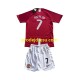 Manchester United Dresy Fotbal Cristiano Ronaldo 7 Champion League 2007 Retro Dětský Domácí Krátký rukáv