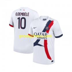 Paris Saint-Germain Dresy Fotbal Ousmane Dembele 10 Muž Venkovní 2024-2025 Krátký rukáv