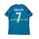 Real Madrid Dresy Fotbal Cristiano Ronaldo 7 2017 Retro Dětský Alternativní Krátký rukáv