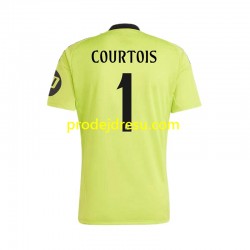 Real Madrid Dresy Fotbal COURTOIS 1 Brankářské Muž Alternativní 2024-2025 Krátký rukáv