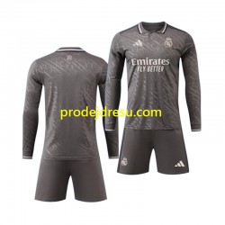 Real Madrid Dresy Fotbal Dětský Alternativní 2024-2025 Dlouhý rukáv