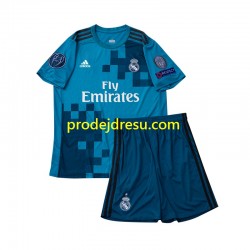 Real Madrid Dresy Fotbal 2017 Retro Dětský Alternativní Krátký rukáv