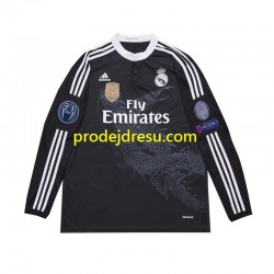 Real Madrid Dresy Fotbal 2014 Retro Muž Alternativní Dlouhý rukáv