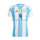 Argentina Dresy Fotbal Julian Alvarez 9 Muž Domácí 2024 Krátký rukáv