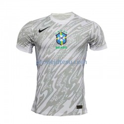 Brazílie Dresy Fotbal Brankářské Muž Domácí 2024 Krátký rukáv