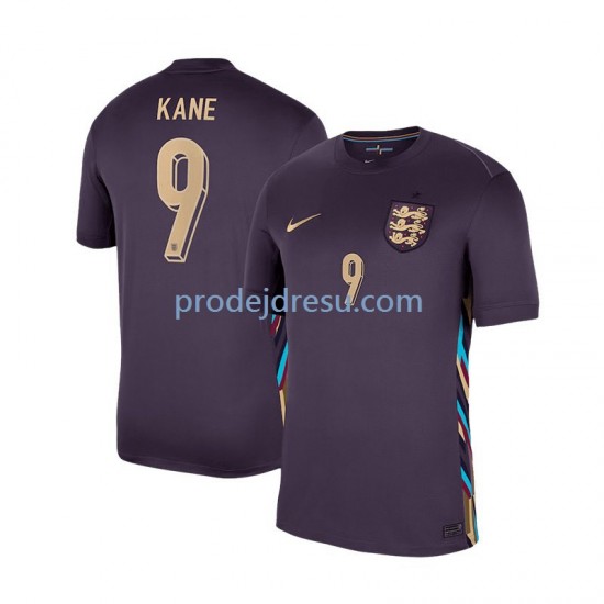 Anglie Dresy Fotbal Harry Kane 9 Muž Venkovní Euro 2024 Krátký rukáv