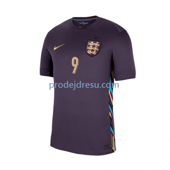 Anglie Dresy Fotbal Harry Kane 9 Muž Venkovní Euro 2024 Krátký rukáv