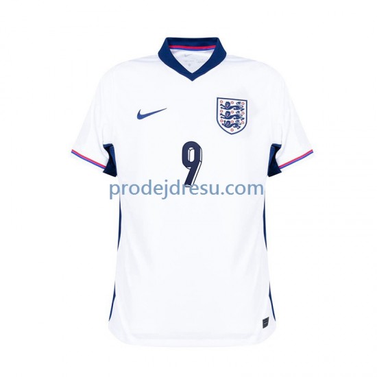 Anglie Dresy Fotbal Harry Kane 9 Muž Domácí Euro 2024 Krátký rukáv