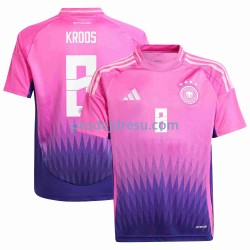 Německo Dresy Fotbal Toni Kroos Muž Venkovní Euro 2024 Krátký rukáv