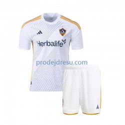 Los Angeles Galaxy Dresy Fotbal Dětský Domácí 2024 Krátký rukáv