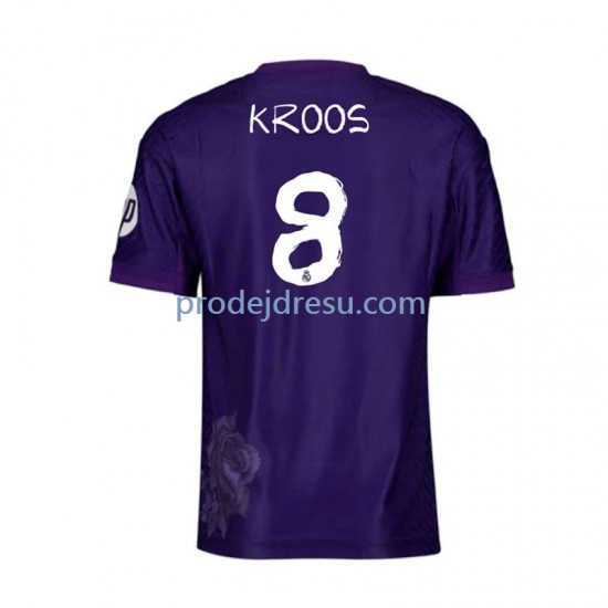Real Madrid Dresy Fotbal KROOS 8 Y-3 Muž Čtvrtý 2023-2024 Krátký rukáv
