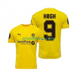 FK Bodø/Glimt Dresy Fotbal Kasper Hogh 9 Muž Domácí 2025 Krátký rukáv