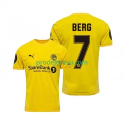FK Bodø/Glimt Dresy Fotbal Patrick Berg 7 Muž Domácí 2025 Krátký rukáv