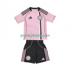 Leicester City Dresy Fotbal Dětský Alternativní 2025-2026 Krátký rukáv