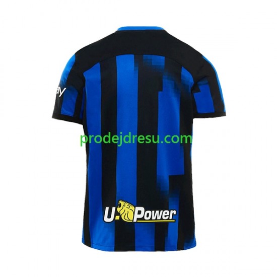 AC Milán Dresy Fotbal Transformers Muž Domácí 2023-2024 Krátký rukáv