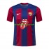 FC Barcelona Dresy Fotbal Rolling Stones Muž Domácí 2023-2024 Krátký rukáv