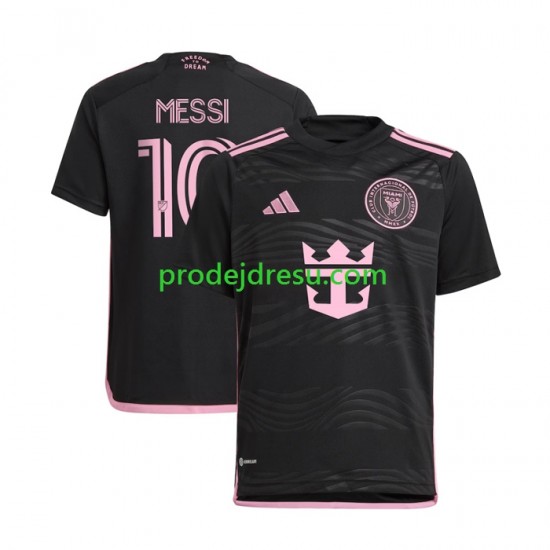 Inter Miami Dresy Fotbal Lionel Messi 10 Muž Venkovní 2024 Krátký rukáv