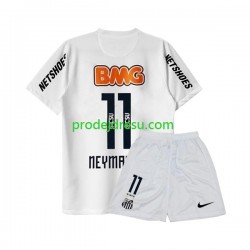 Santos FC Dresy Fotbal Neymar JR 11 -2012 Retro Dětský Domácí 2011 Krátký rukáv