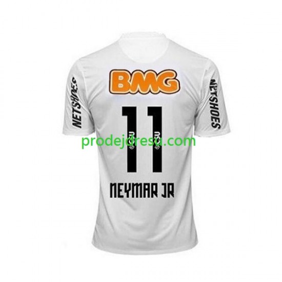 Santos FC Dresy Fotbal Neymar JR 11 -2012 Retro Muž Domácí 2011 Krátký rukáv