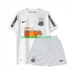 Santos FC Dresy Fotbal -2012 Retro Dětský Domácí 2011 Krátký rukáv