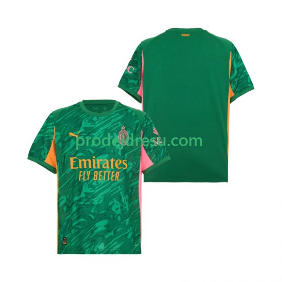 AC Milán Dresy Fotbal Brankářské Muž Venkovní 2025-2026 Krátký rukáv