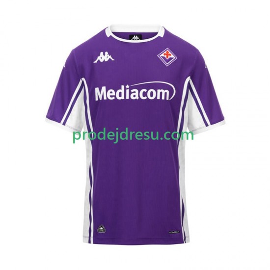 ACF Fiorentina Dresy Fotbal Muž Domácí 2025-2026 Krátký rukáv