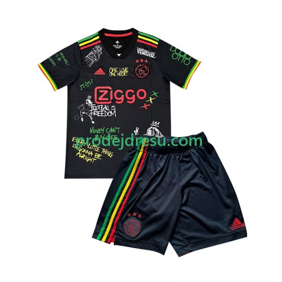 AFC Ajax Dresy Fotbal Special Bob Marley Dětský Domácí 2025-2026 Krátký rukáv