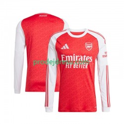 Arsenal Dresy Fotbal Muž Domácí 2025-2026 Dlouhý rukáv