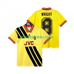 Arsenal Dresy Fotbal WRIGHT 8 1993 Retro Muž Venkovní 1994 Krátký rukáv