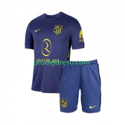 Atlético Madrid Dresy Fotbal Dětský Venkovní 2025-2026 Krátký rukáv