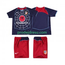 Atlético Madrid Dresy Fotbal 2005 Retro Dětský Venkovní 2004 Krátký rukáv