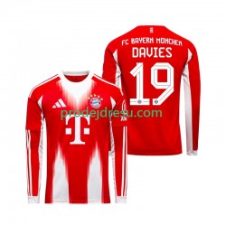 FC Bayern Mnichov Dresy Fotbal Alphonso Davies 19 Muž Domácí 2025-2026 Dlouhý rukáv