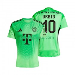FC Bayern Mnichov Dresy Fotbal Jonas Urbig 40 Brankářské Muž Domácí 2025-2026 Krátký rukáv