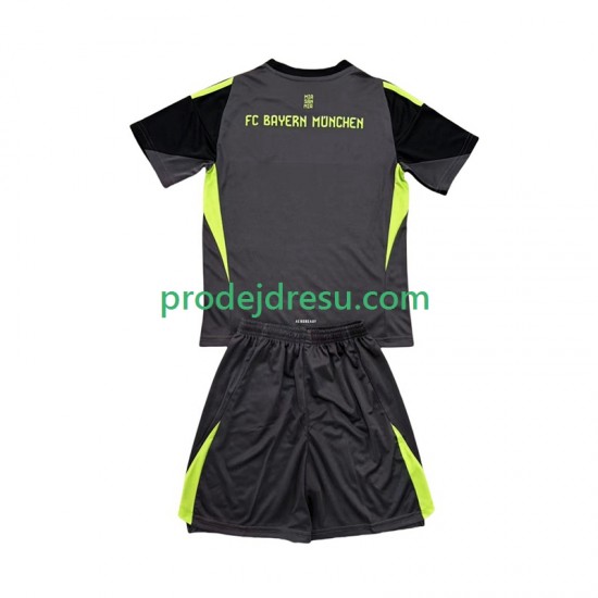 FC Bayern Mnichov Dresy Fotbal Brankářské Dětský Alternativní 2025-2026 Krátký rukáv