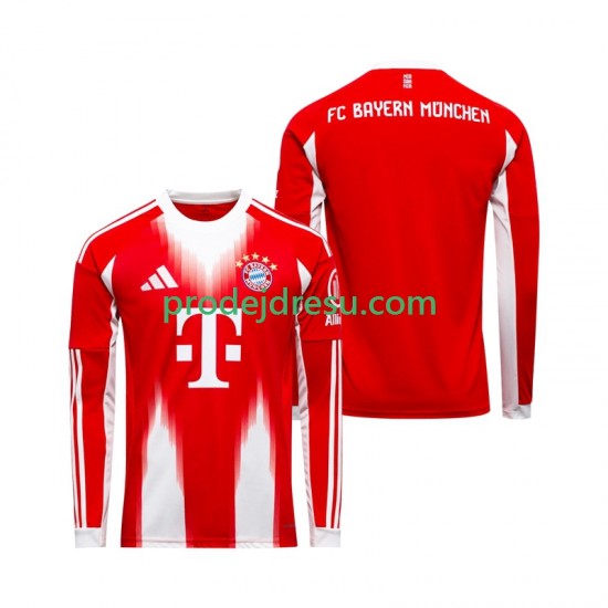 FC Bayern Mnichov Dresy Fotbal Muž Domácí 2025-2026 Dlouhý rukáv