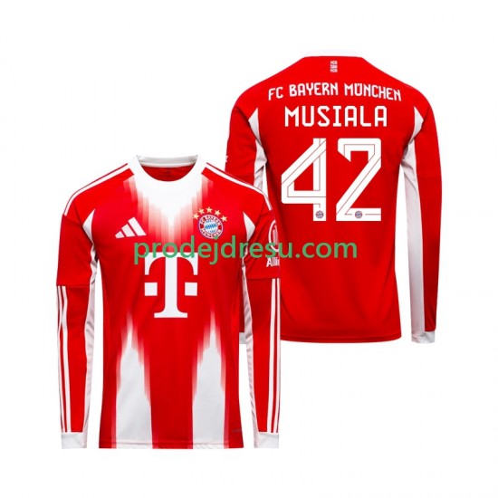 FC Bayern Mnichov Dresy Fotbal Jamal Musiala 42 Muž Domácí 2025-2026 Dlouhý rukáv