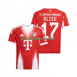 FC Bayern Mnichov Dresy Fotbal Michael Olise 17 Muž Domácí 2025-2026 Krátký rukáv