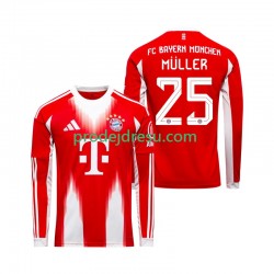 FC Bayern Mnichov Dresy Fotbal Thomas Muller 25 Muž Domácí 2025-2026 Dlouhý rukáv