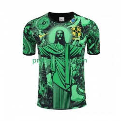 Brazílie Dresy Fotbal Jesus Special Muž Domácí 2024-2025 Krátký rukáv