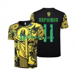 Brazílie Dresy Fotbal RAPHINHA 11 Jesus Muž Domácí 2024 Krátký rukáv