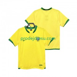 Brazílie Dresy Fotbal Retro Muž Domácí 2006 Krátký rukáv