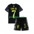 Brazílie Vinicius Junior 7 Cheist the Redeemer Football Shirts Dětský Domácí 2024 Krátký rukáv