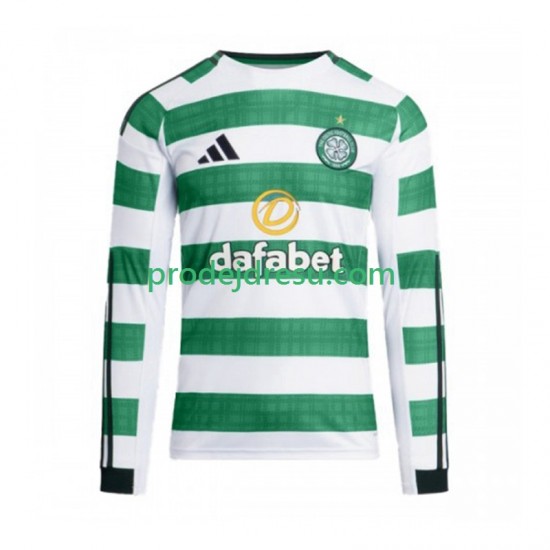 Celtic Dresy Fotbal FC Muž Domácí 2025-2026 Dlouhý rukáv