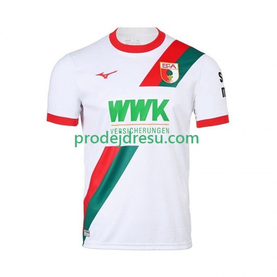 Dresy Fotbal FC Augsburg Muž Domácí 2025-2026 Krátký rukáv