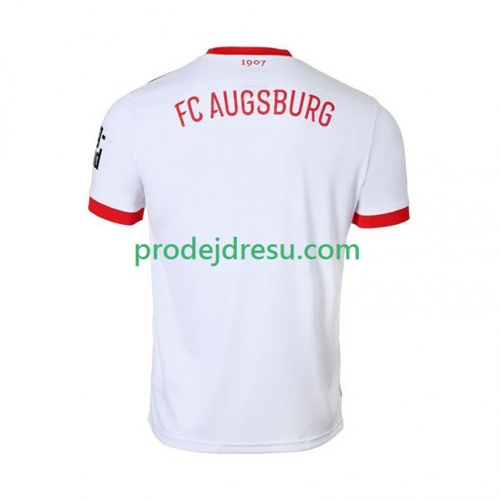 Dresy Fotbal FC Augsburg Muž Domácí 2025-2026 Krátký rukáv
