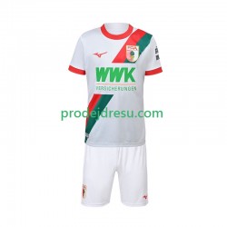 Dresy Fotbal FC Augsburg Dětský Domácí 2025-2026 Krátký rukáv