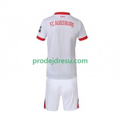 Dresy Fotbal FC Augsburg Dětský Domácí 2025-2026 Krátký rukáv