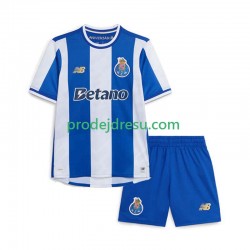 FC Porto Dresy Fotbal Dětský Domácí 2025-2026 Krátký rukáv