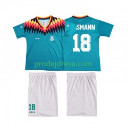 Německo Dresy Fotbal KLINSMANN 18 Retro Dětský Venkovní 1994 Krátký rukáv