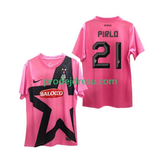 Juventus Dresy Fotbal Andrea Pirlo 21 -2012 Retro Muž Venkovní 2011 Krátký rukáv